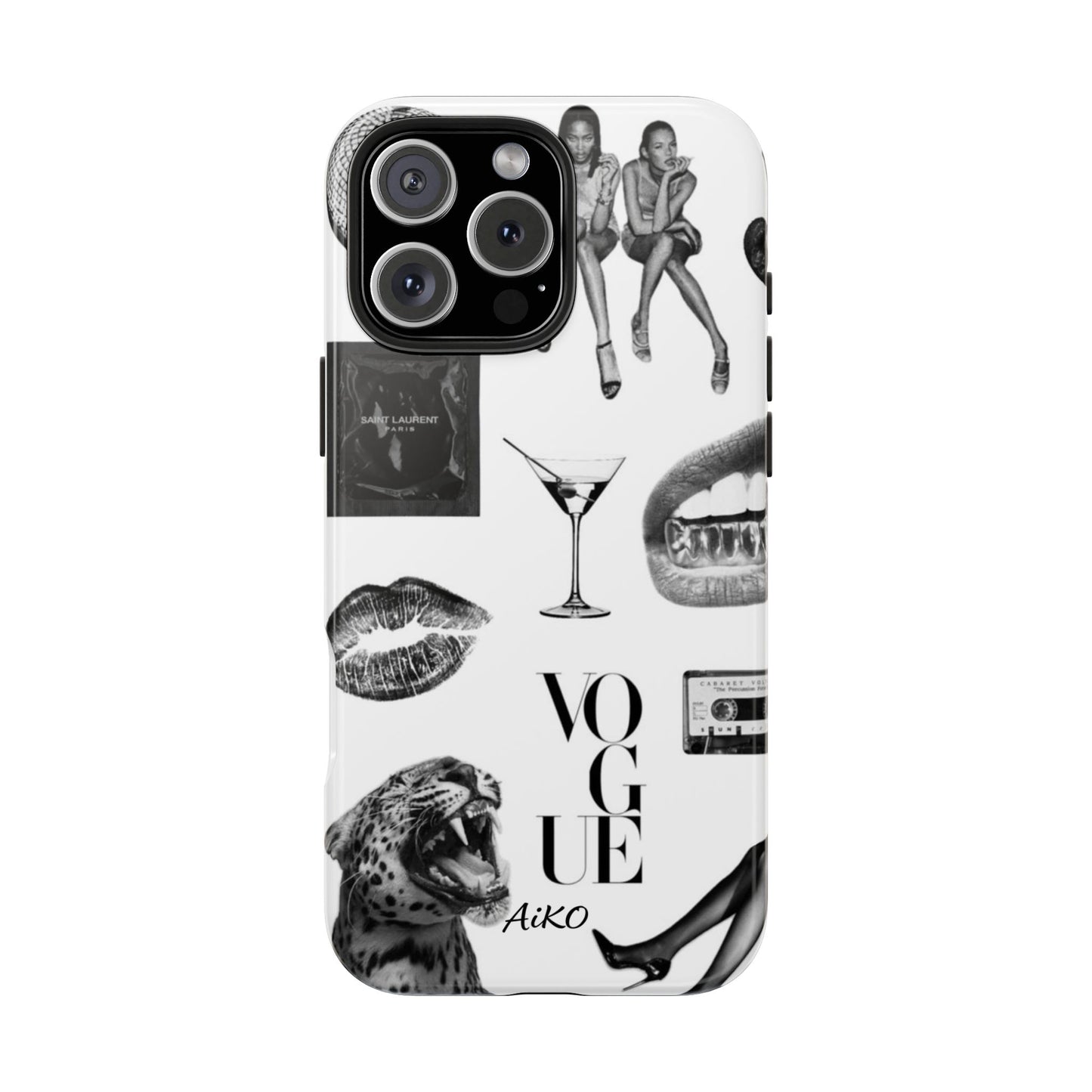 Black & White Fashion Graphic Cover