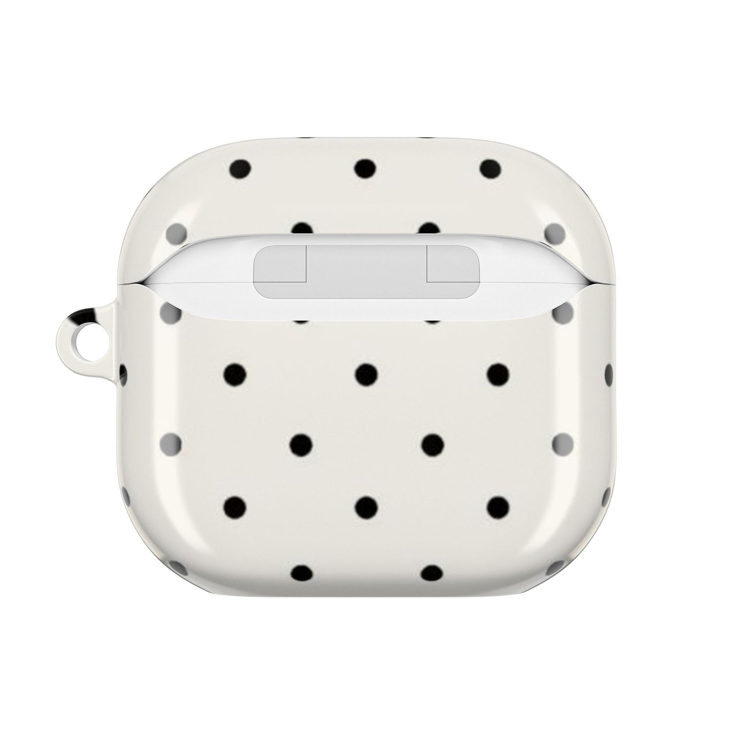 Polka Dot ( White and Black) AirPods Cases