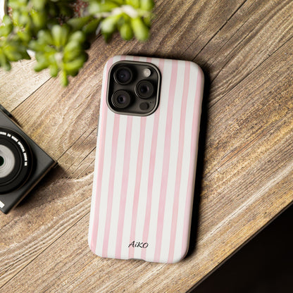 Pink Blush Stripes