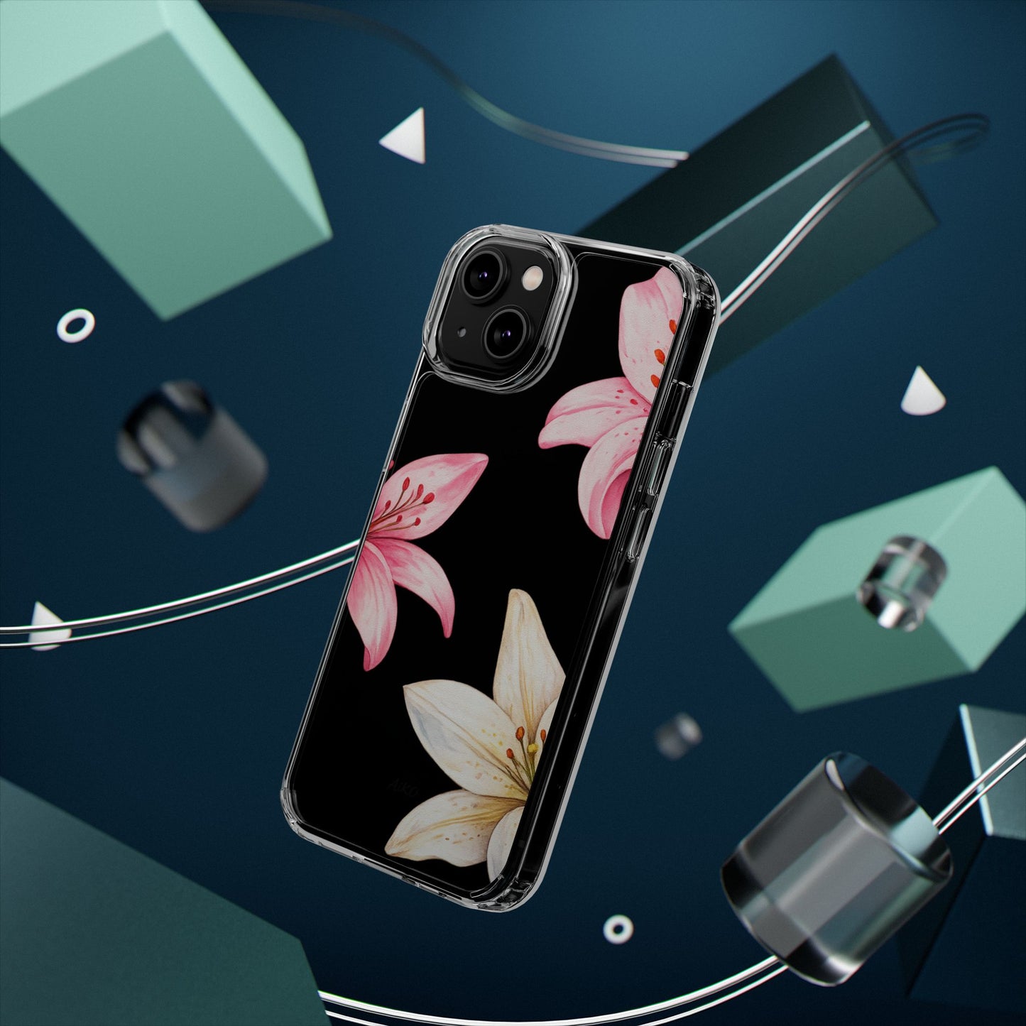 Blossom Grace Clear Case