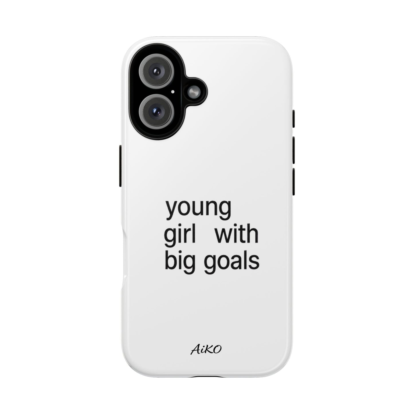 Young Girl With Big Goals