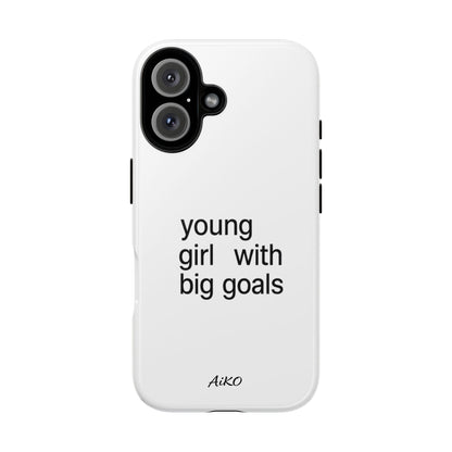 Young Girl With Big Goals