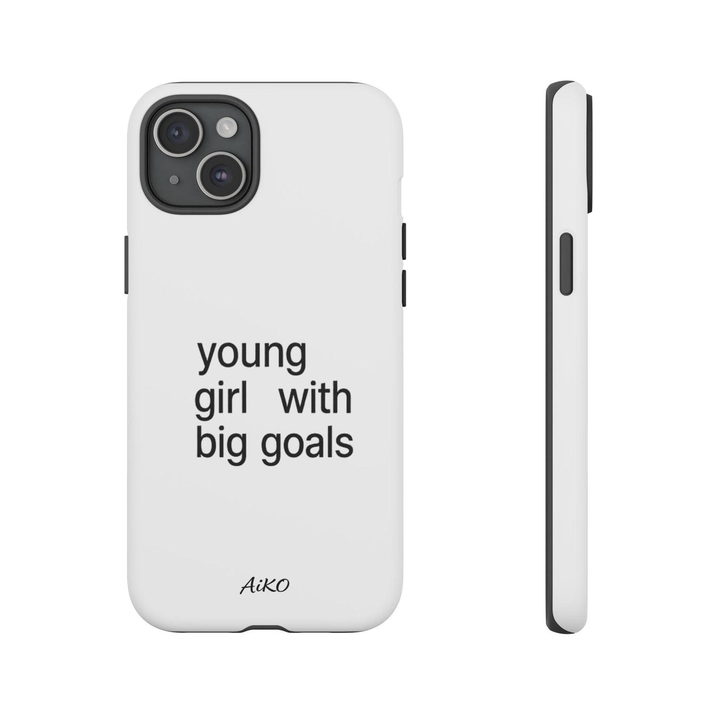 Young Girl With Big Goals