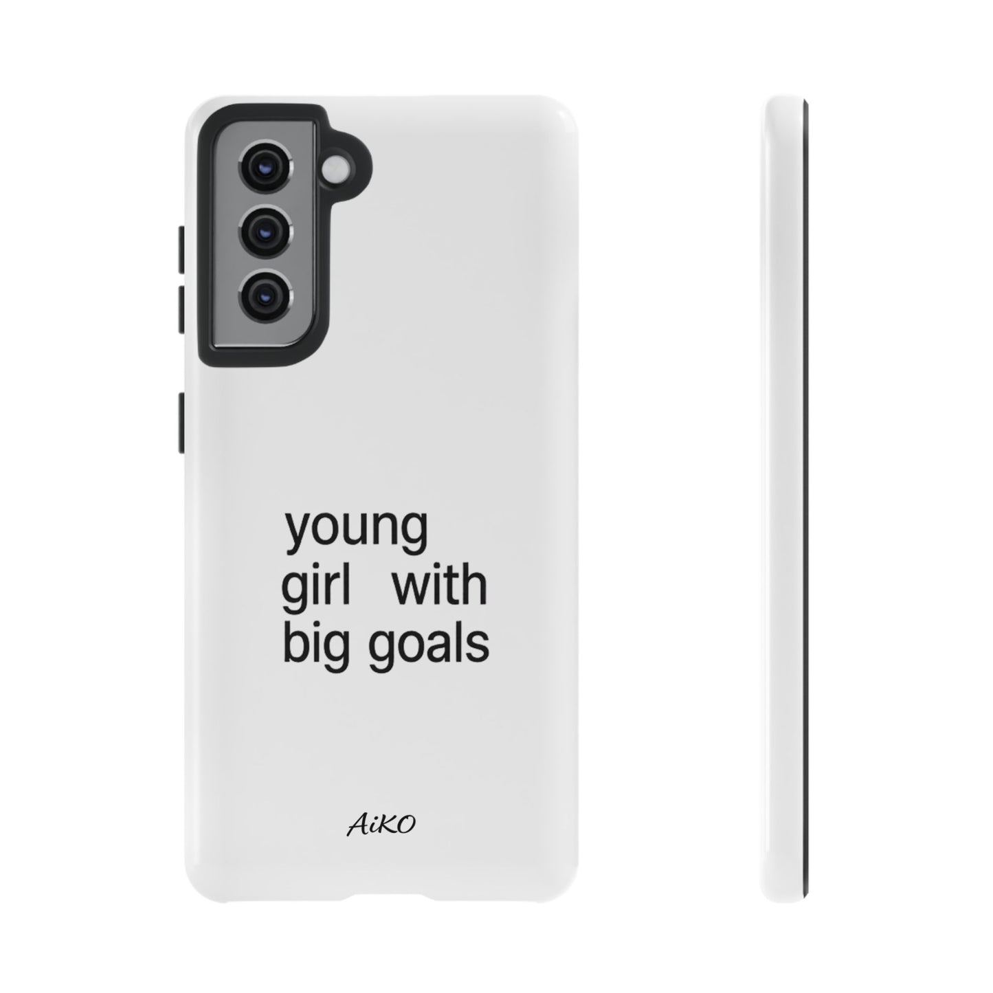 Young Girl With Big Goals