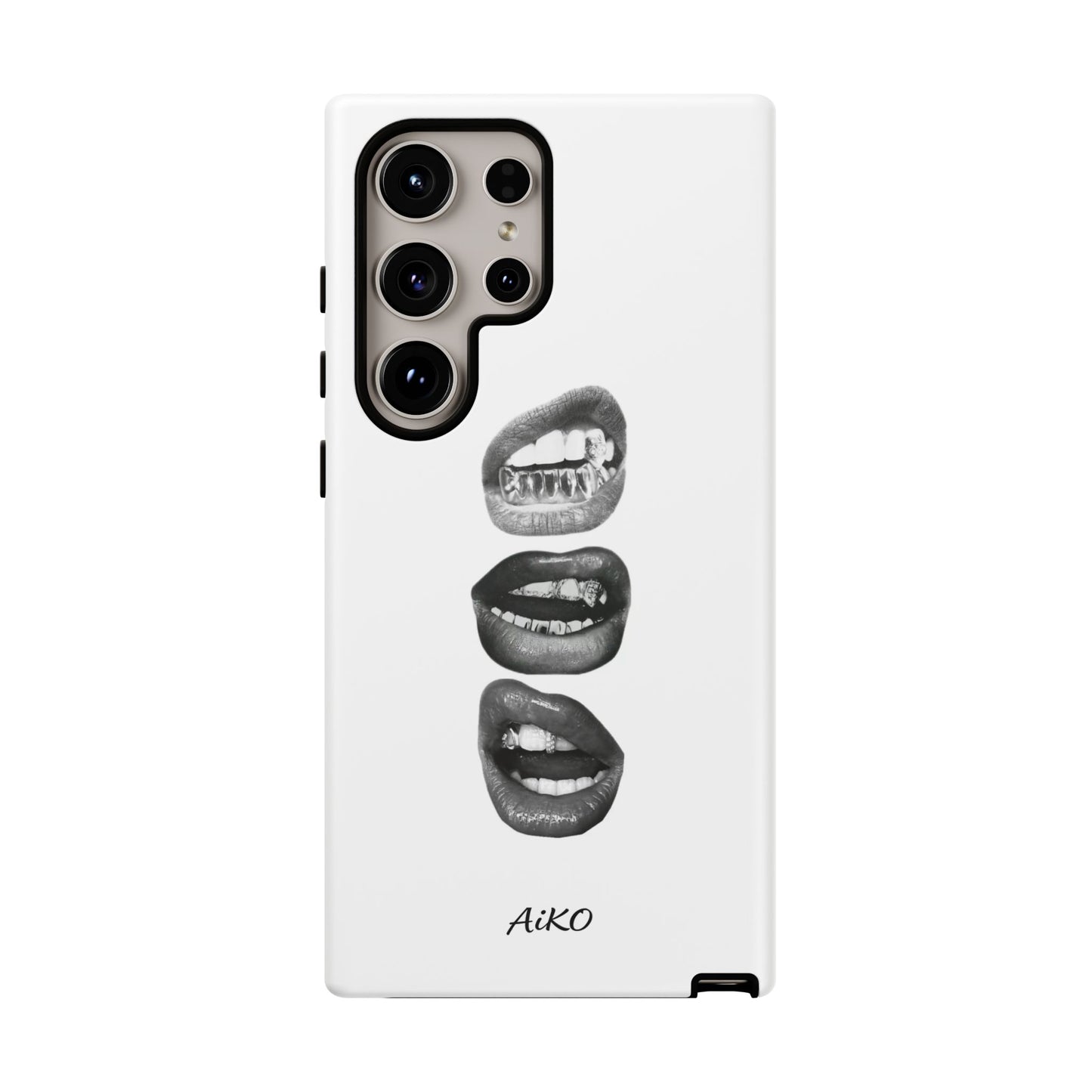 Monochrome Bite Lip Art