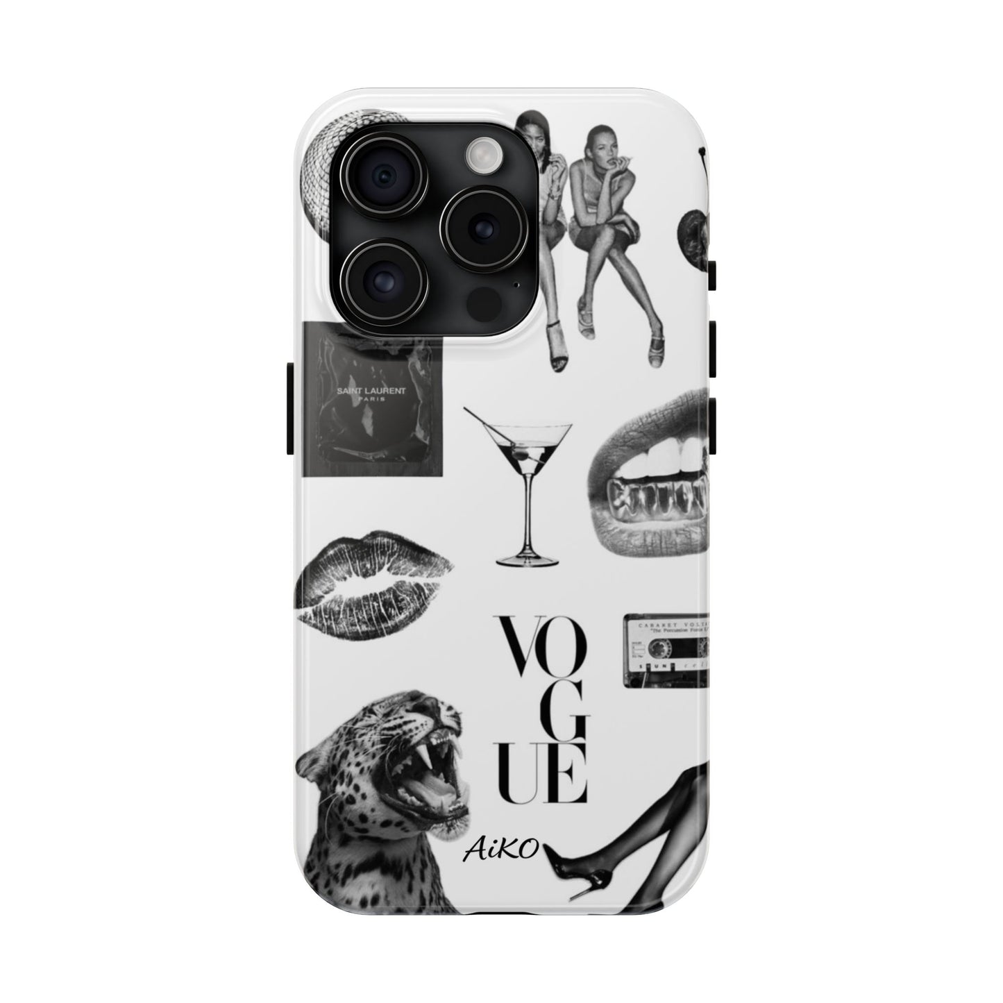 Black & White Fashion Graphic Cover