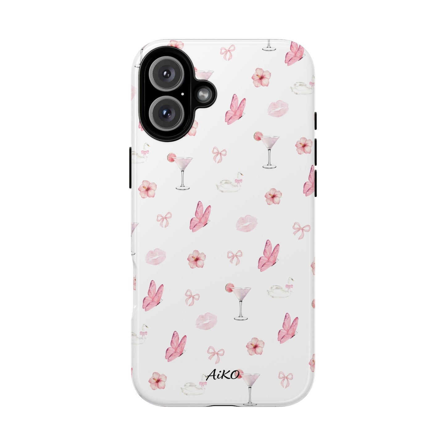 Pink Floral & Cocktail