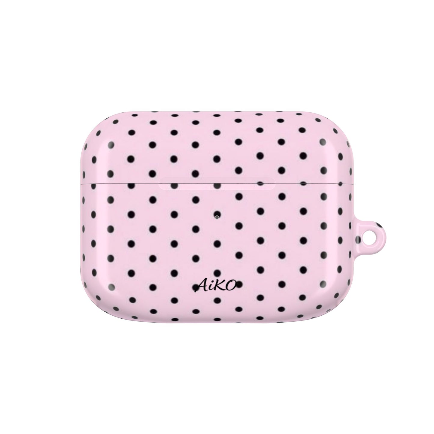 Polka Dot ( Pink and Black) AirPods Cases