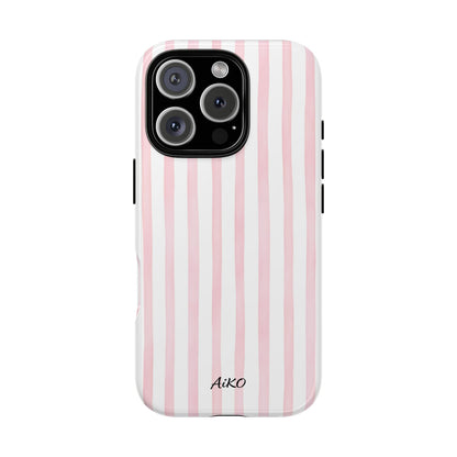Pink Blush Stripes