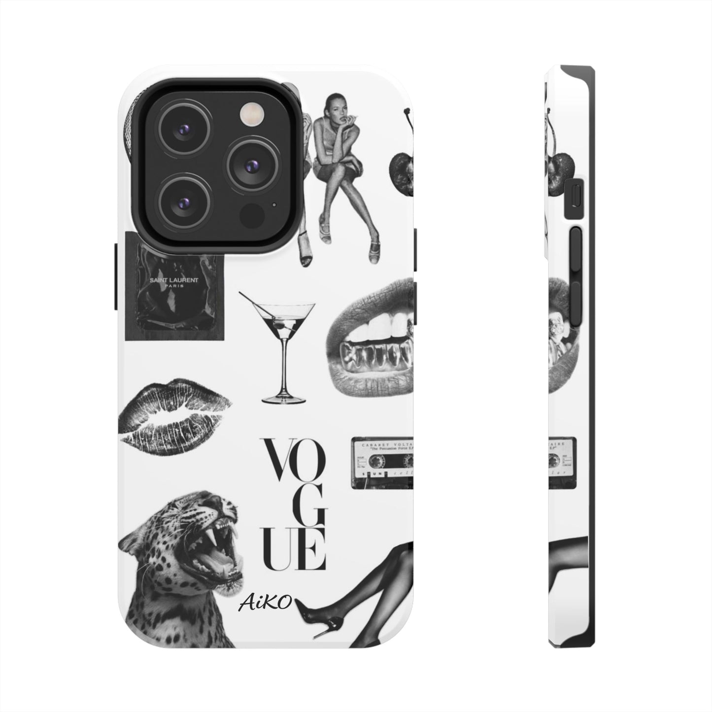 Black & White Fashion Graphic Cover
