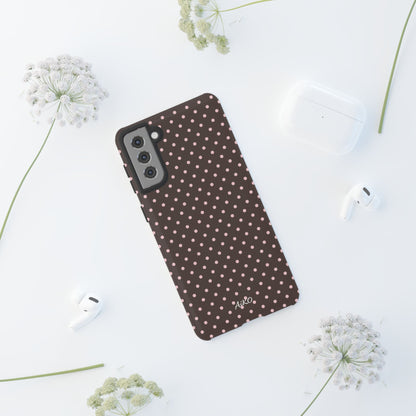 Baby Dots (Brown and Pink)