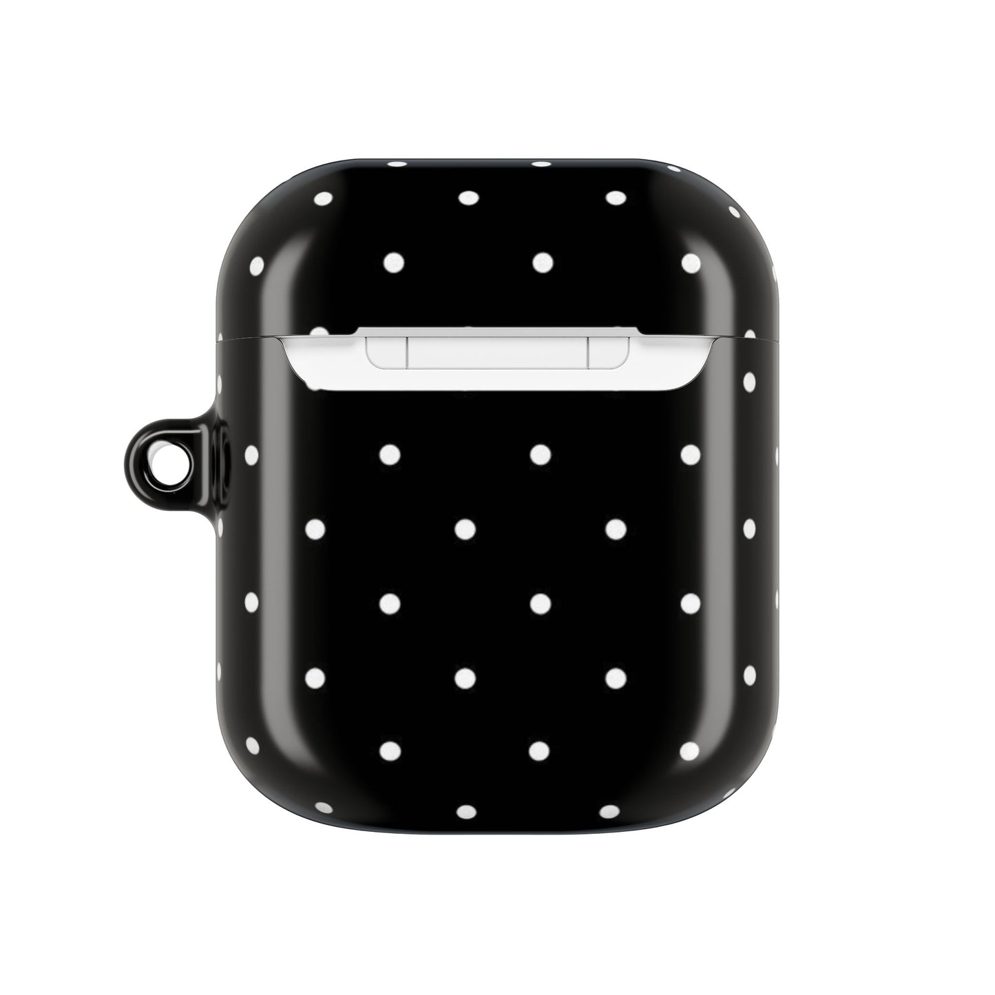 Polka Dot (Black and white) AirPods Cases