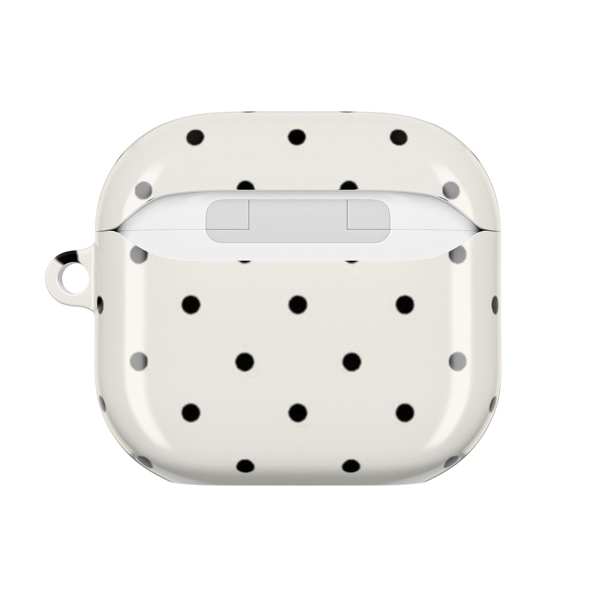 Polka Dot ( White and Black) AirPods Cases