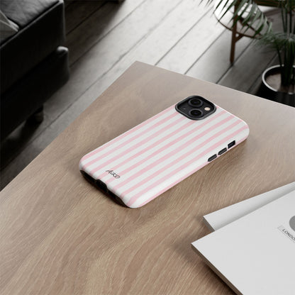 Pink Blush Stripes