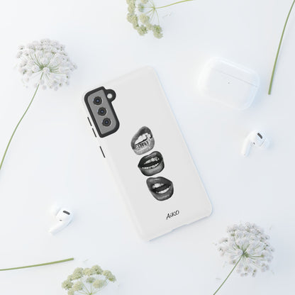 Monochrome Bite Lip Art