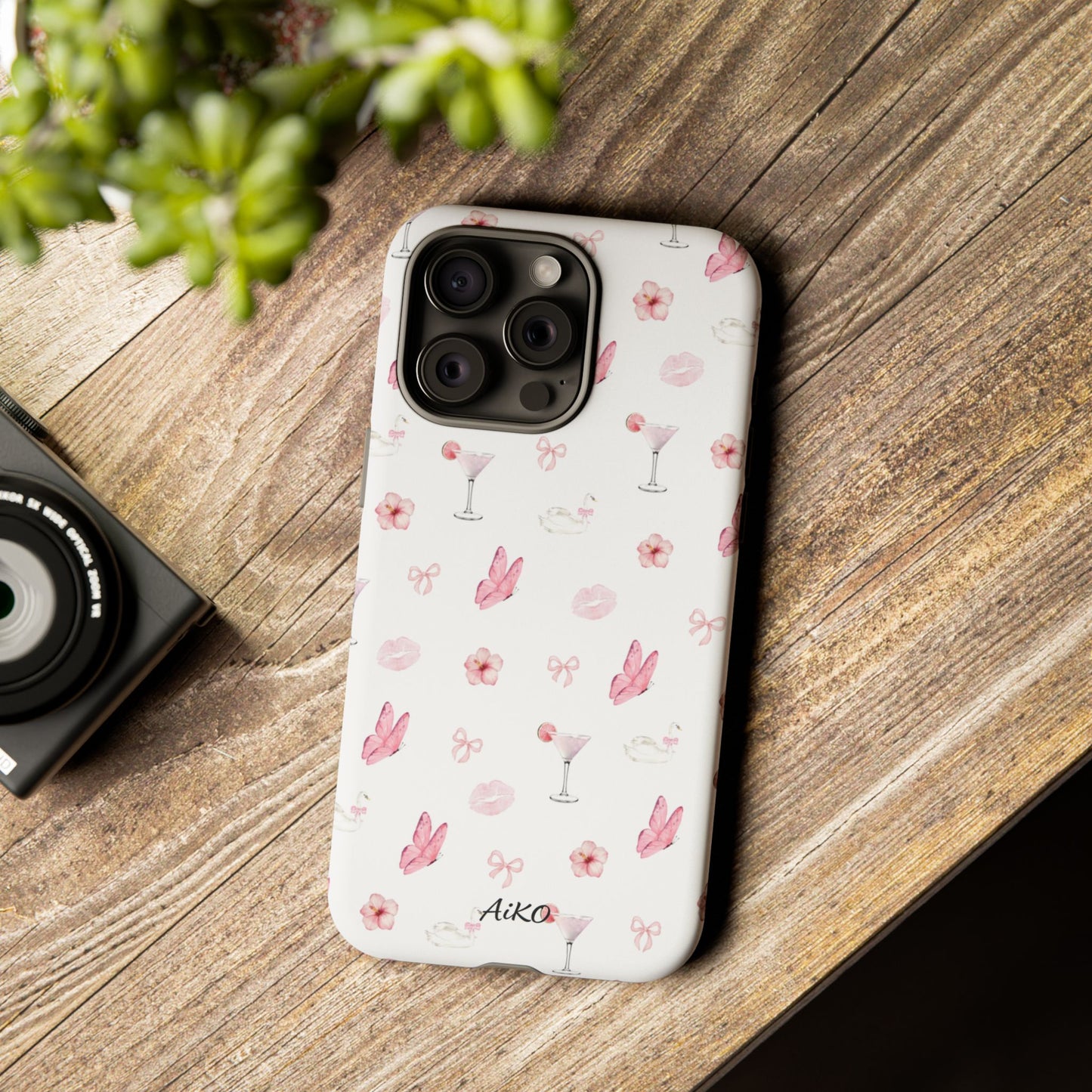 Pink Floral & Cocktail