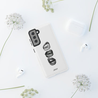 Monochrome Bite Lip Art