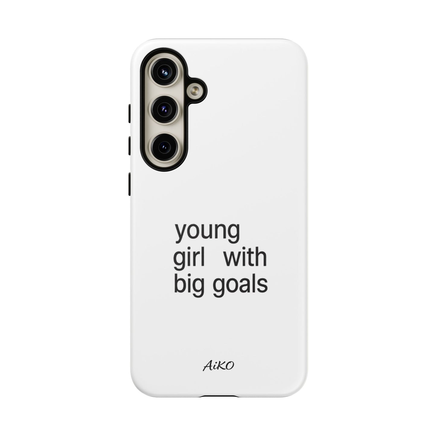 Young Girl With Big Goals