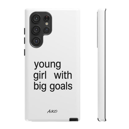 Young Girl With Big Goals