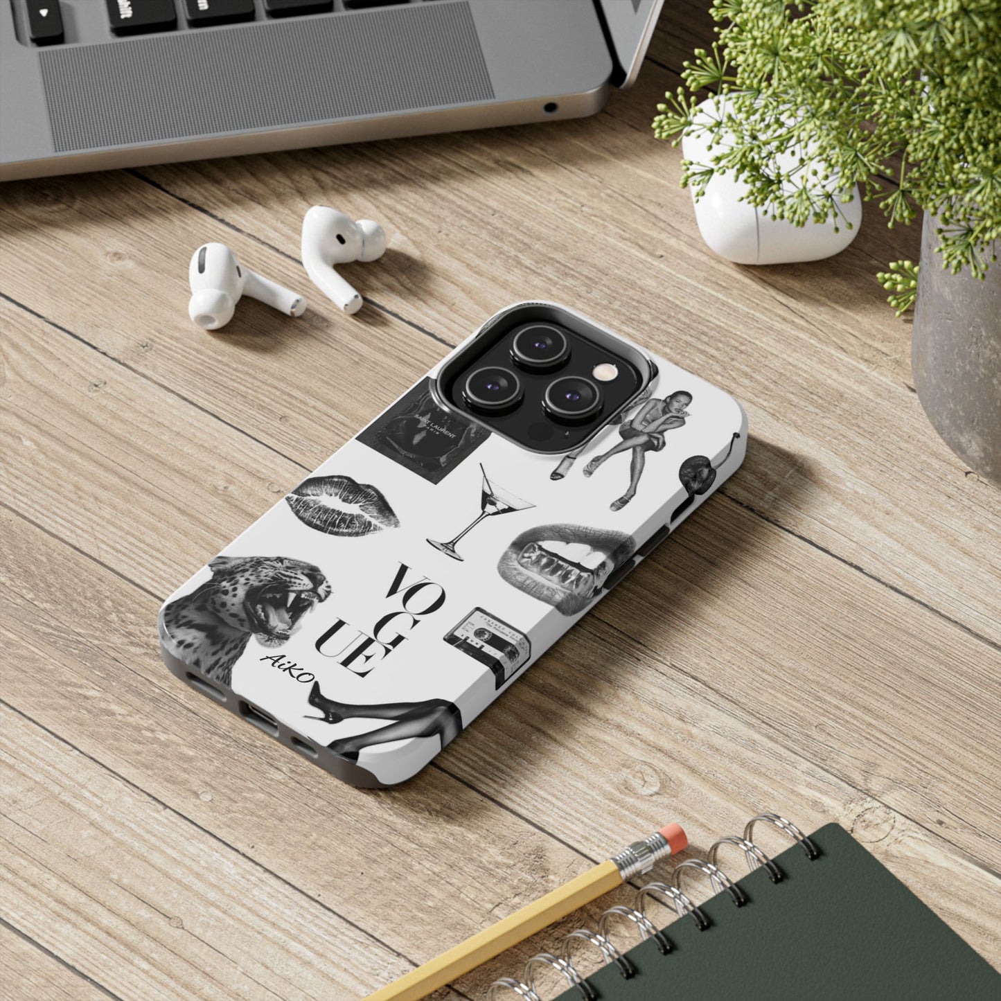Black & White Fashion Graphic Cover