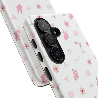 Pink Floral & Cocktail