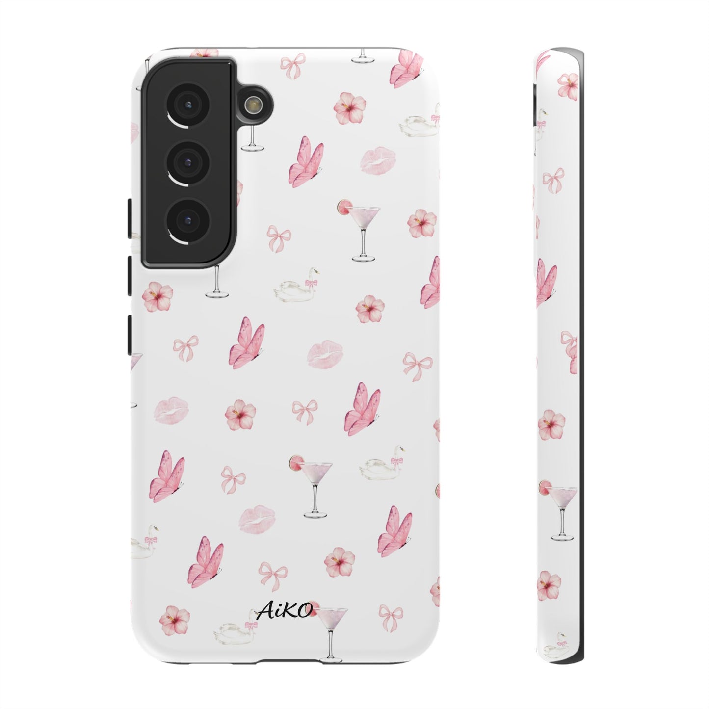 Pink Floral & Cocktail