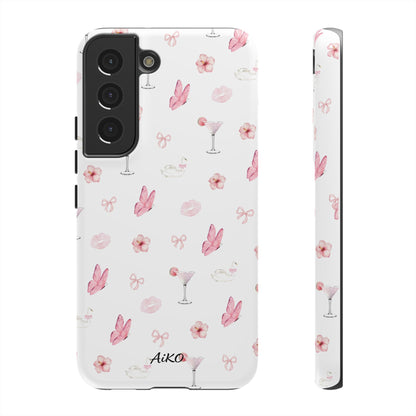 Pink Floral & Cocktail