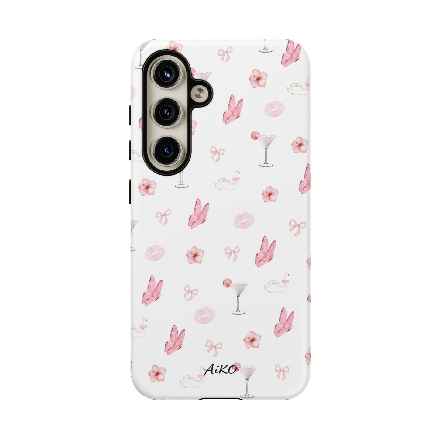 Pink Floral & Cocktail