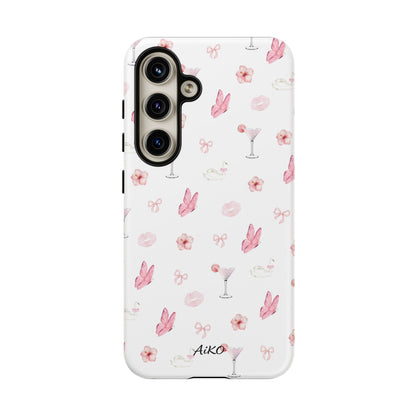 Pink Floral & Cocktail