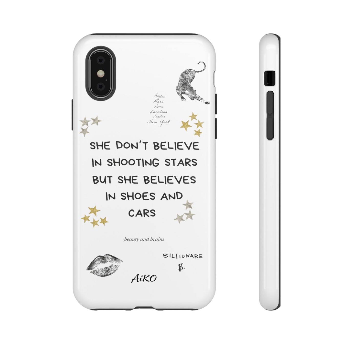 “She don’t believe in shooting stars”