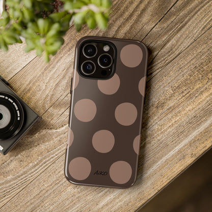 Polka Dots (Brown)