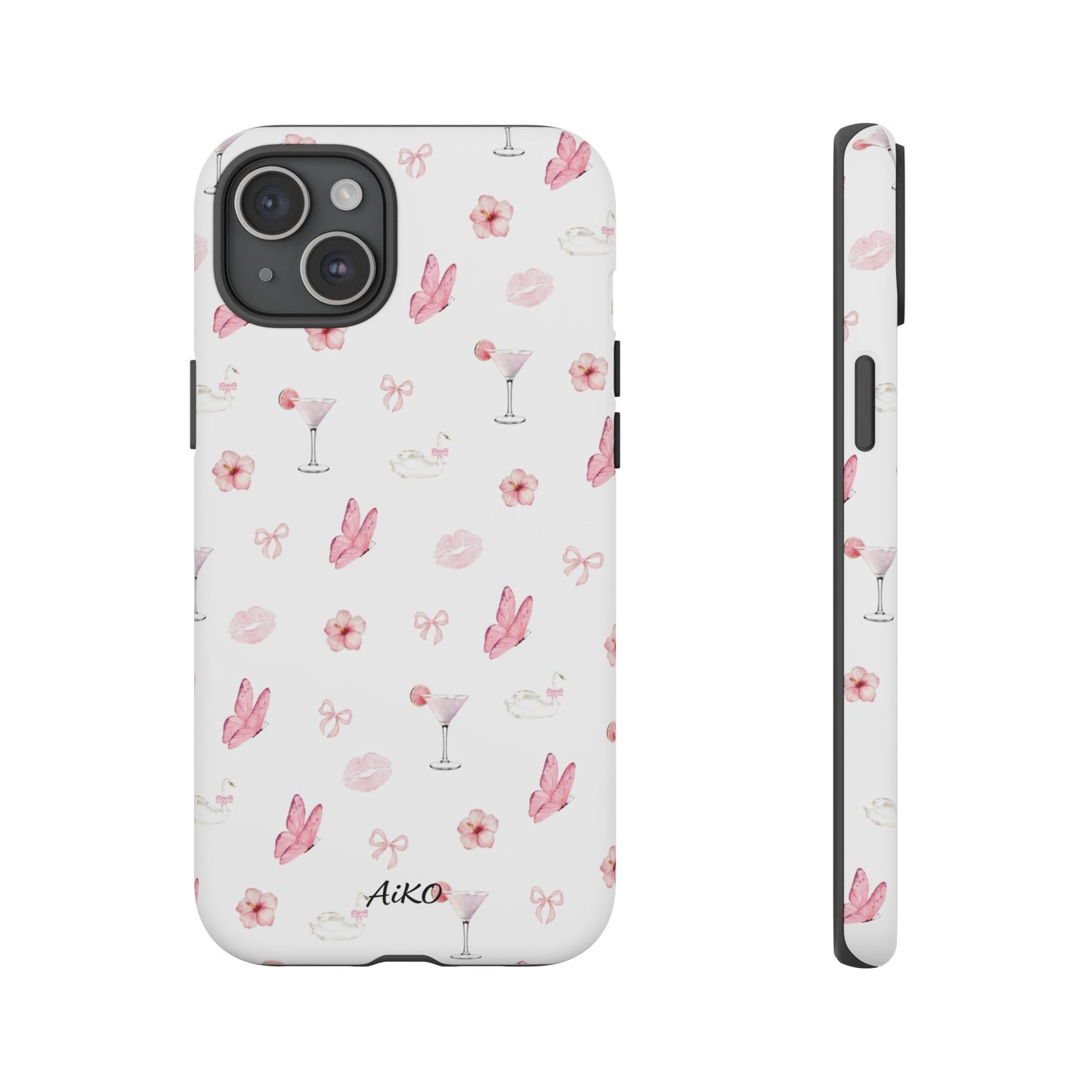 Pink Floral & Cocktail