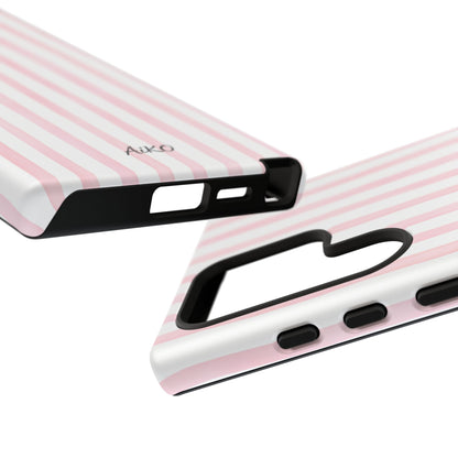 Pink Blush Stripes