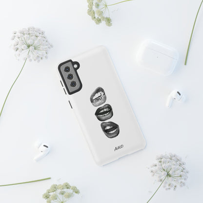 Monochrome Bite Lip Art