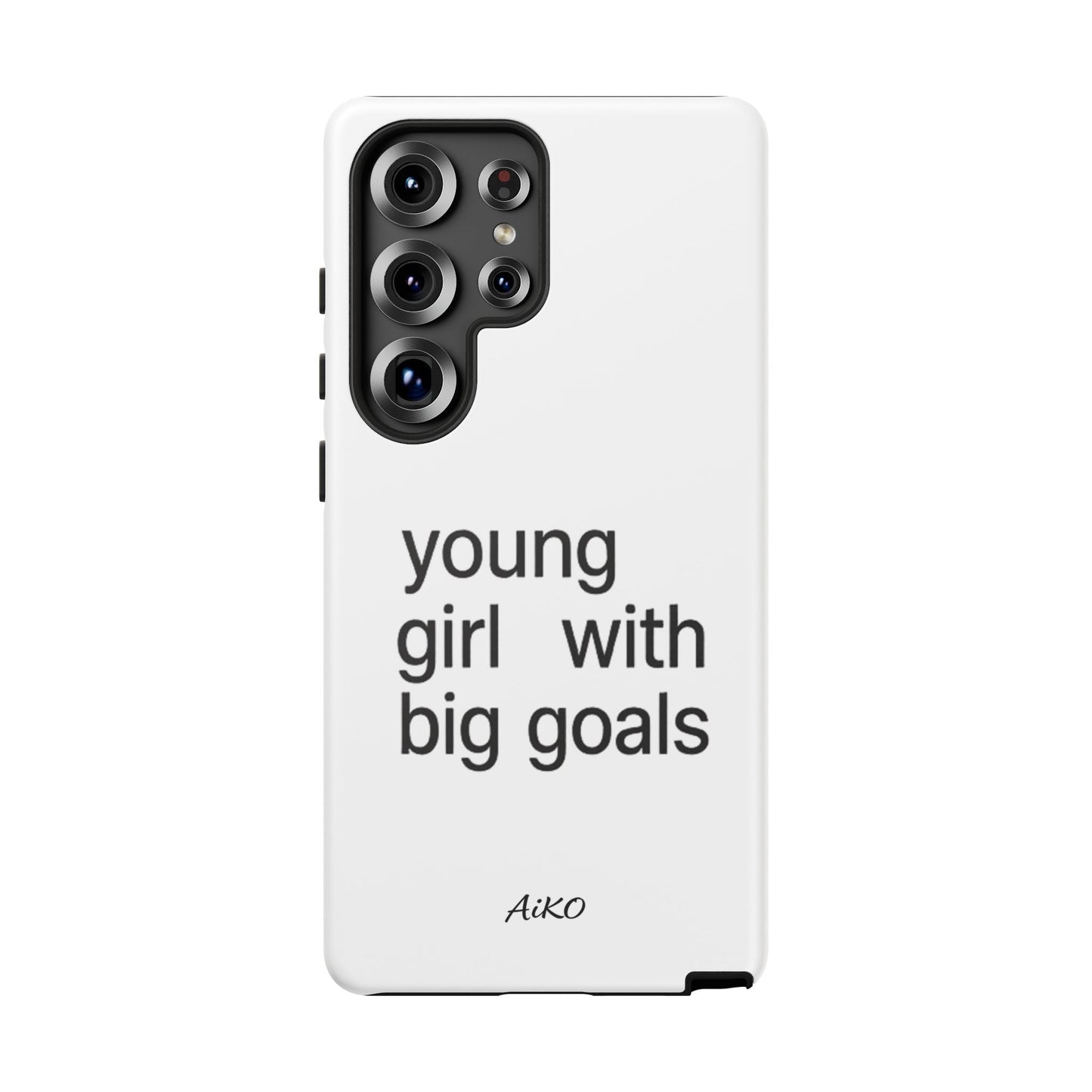 Young Girl With Big Goals