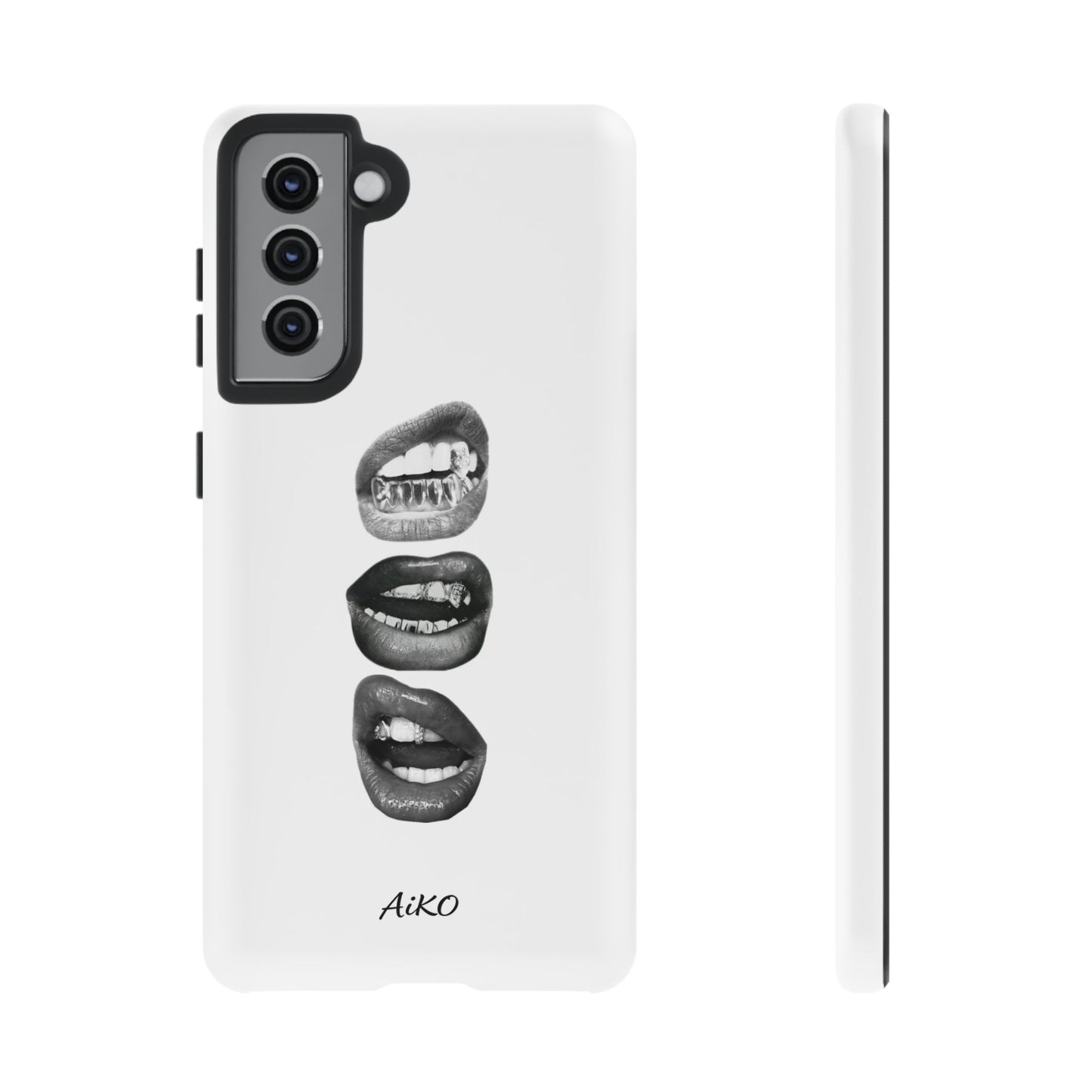 Monochrome Bite Lip Art