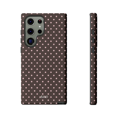 Baby Dots (Brown and Pink)