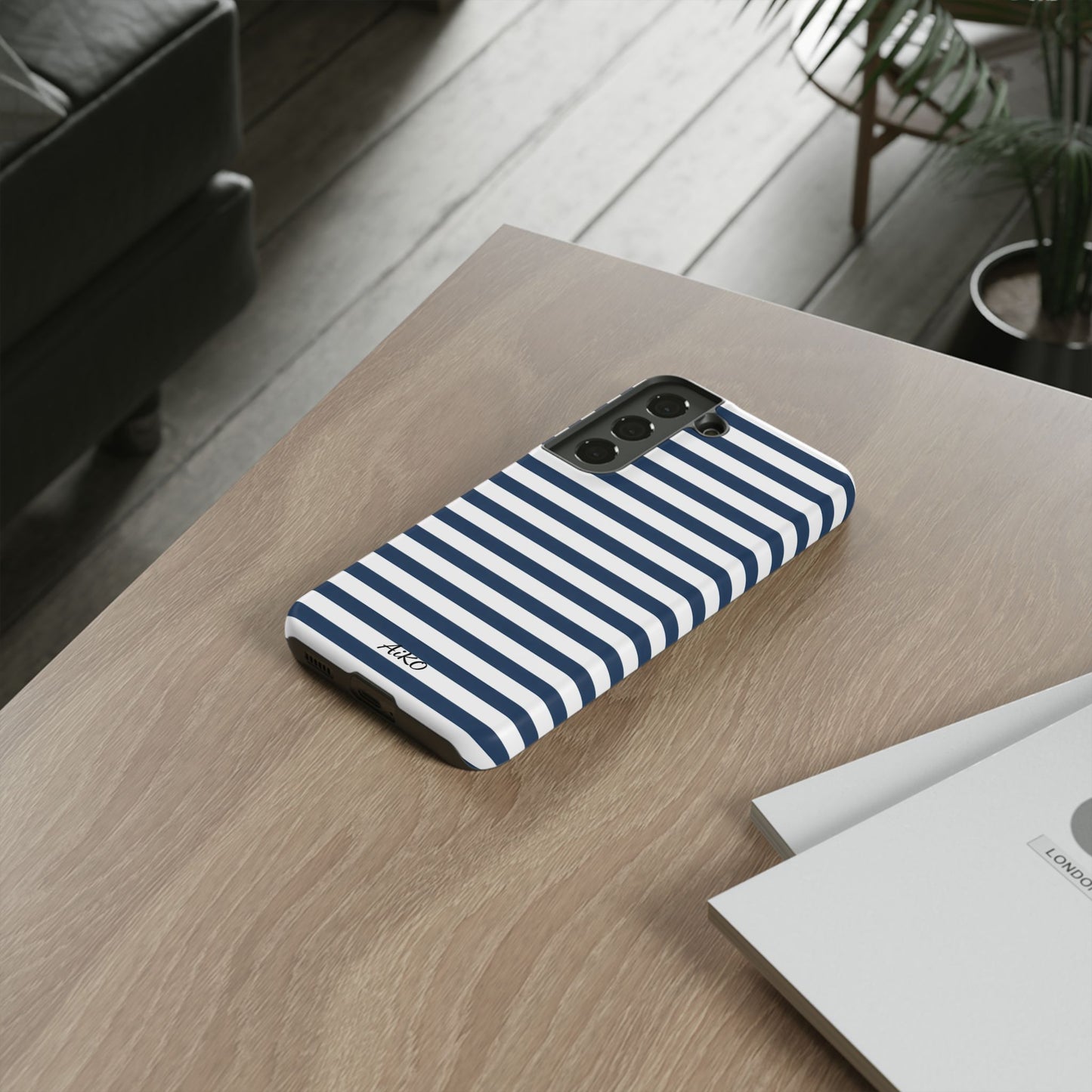 Navy Stripes