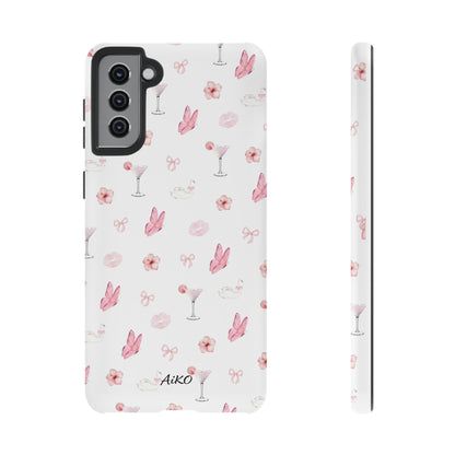 Pink Floral & Cocktail