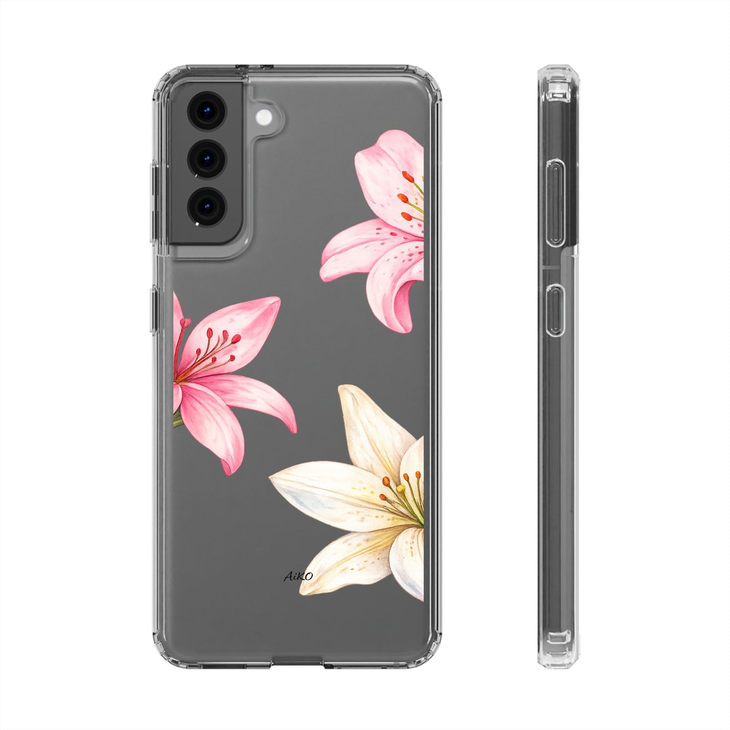 Blossom Grace Clear Case