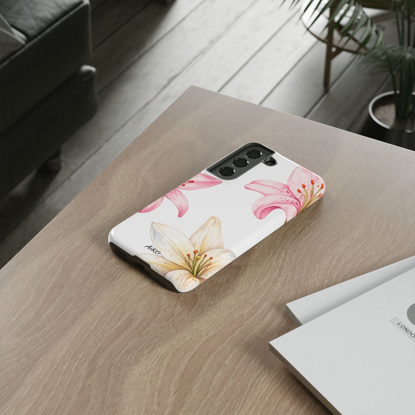 Blossom Grace Clear Case