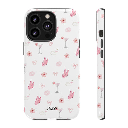 Pink Floral & Cocktail