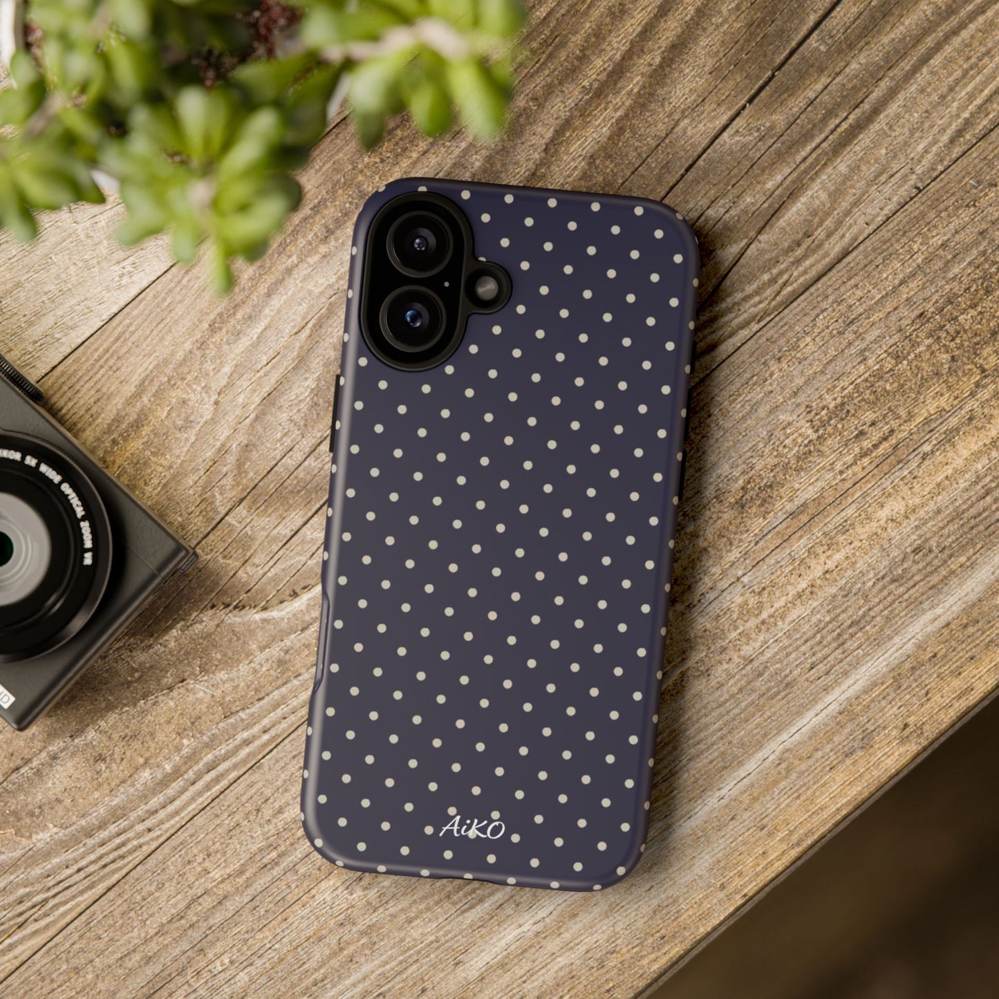 Baby Dots ( Navy and Blue)