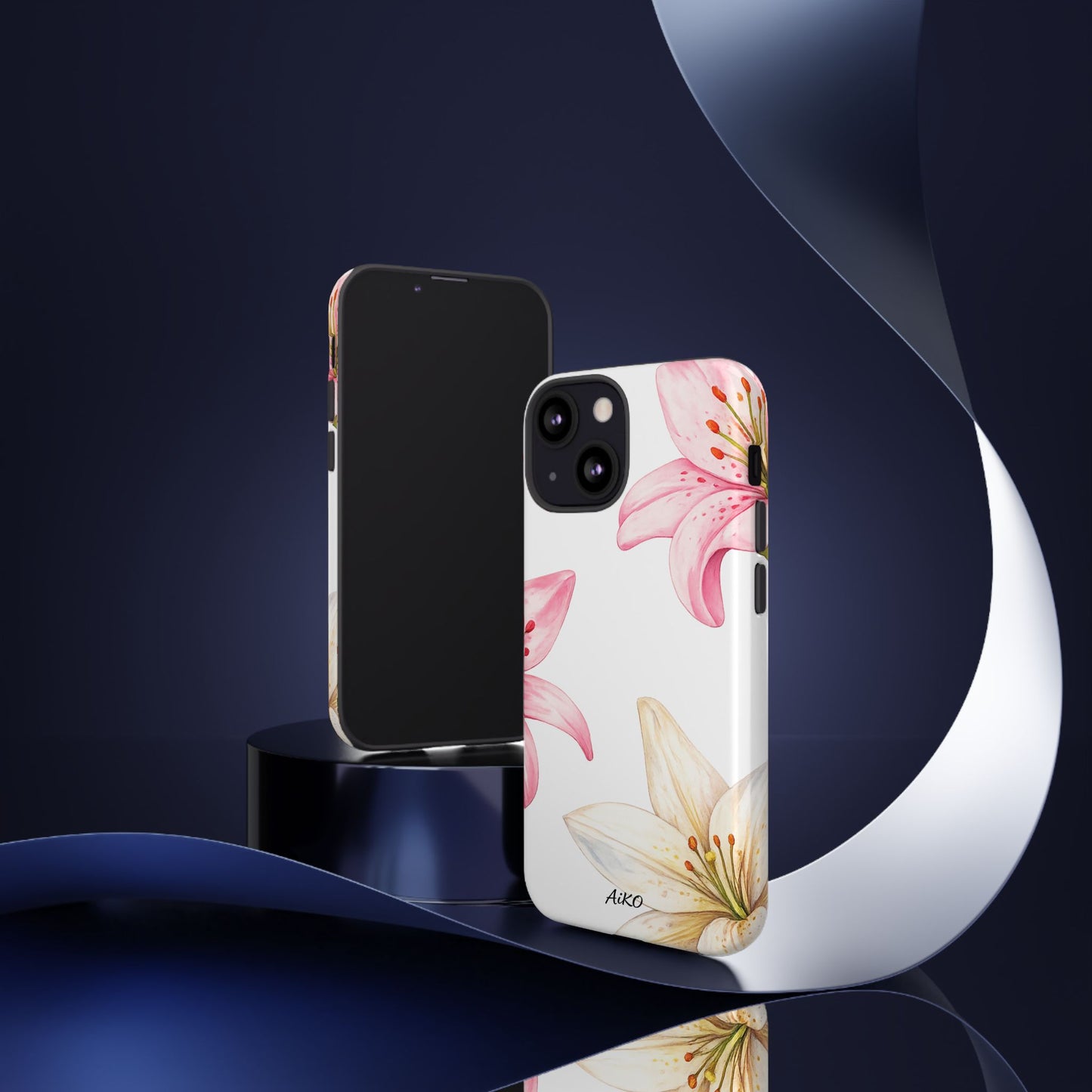 Blossom Grace Clear Case