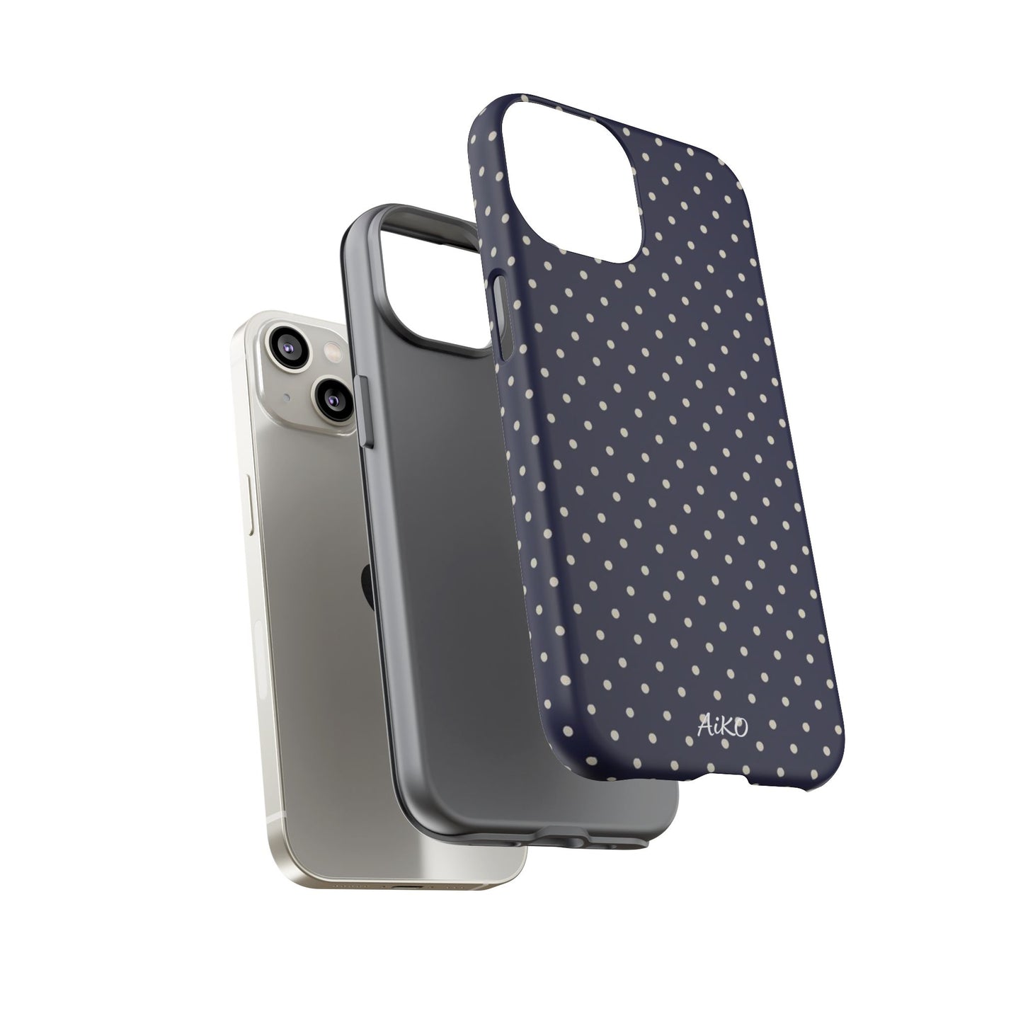 Baby Dots ( Navy and Blue)