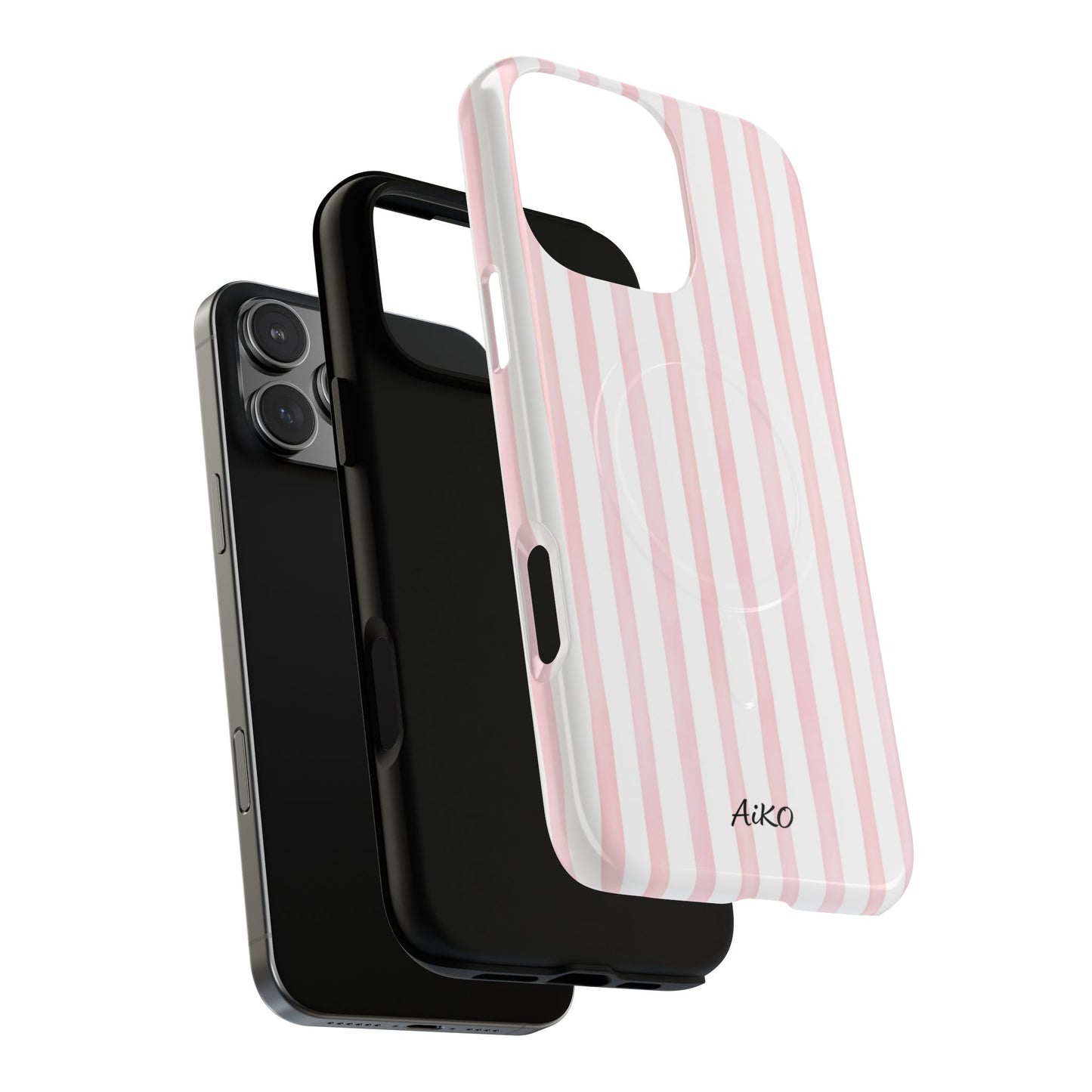 Pink Blush Stripes (Magsafe)