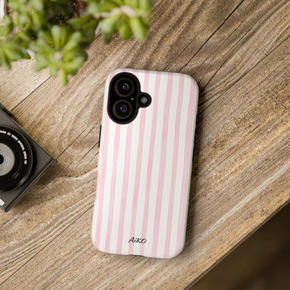 Pink Blush Stripes