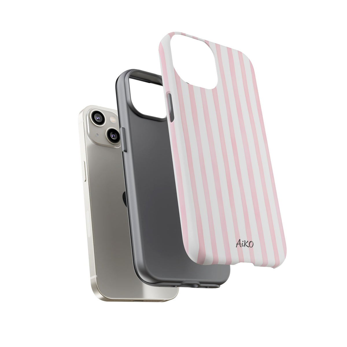 Pink Blush Stripes