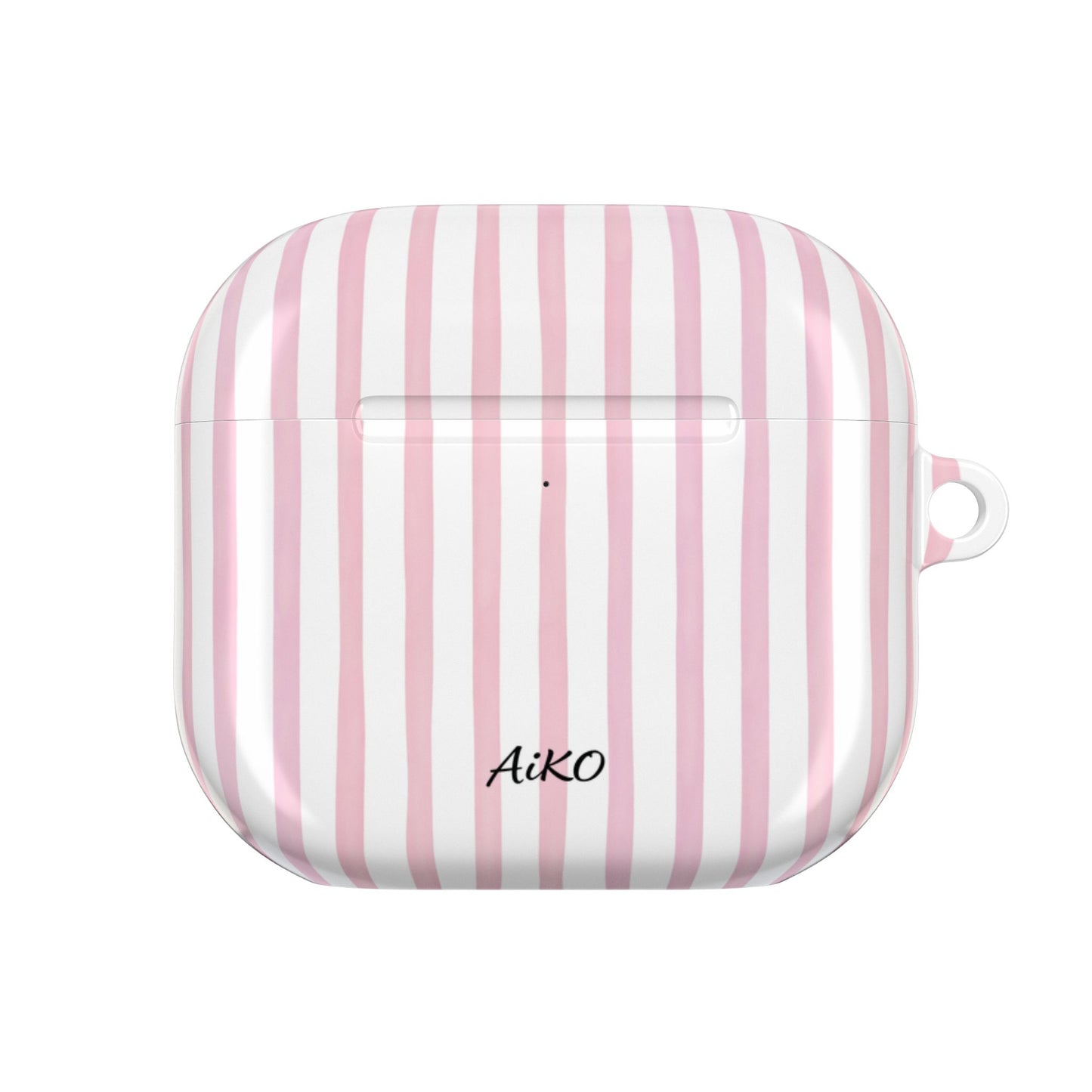 Blush Stripes AirPods Cases