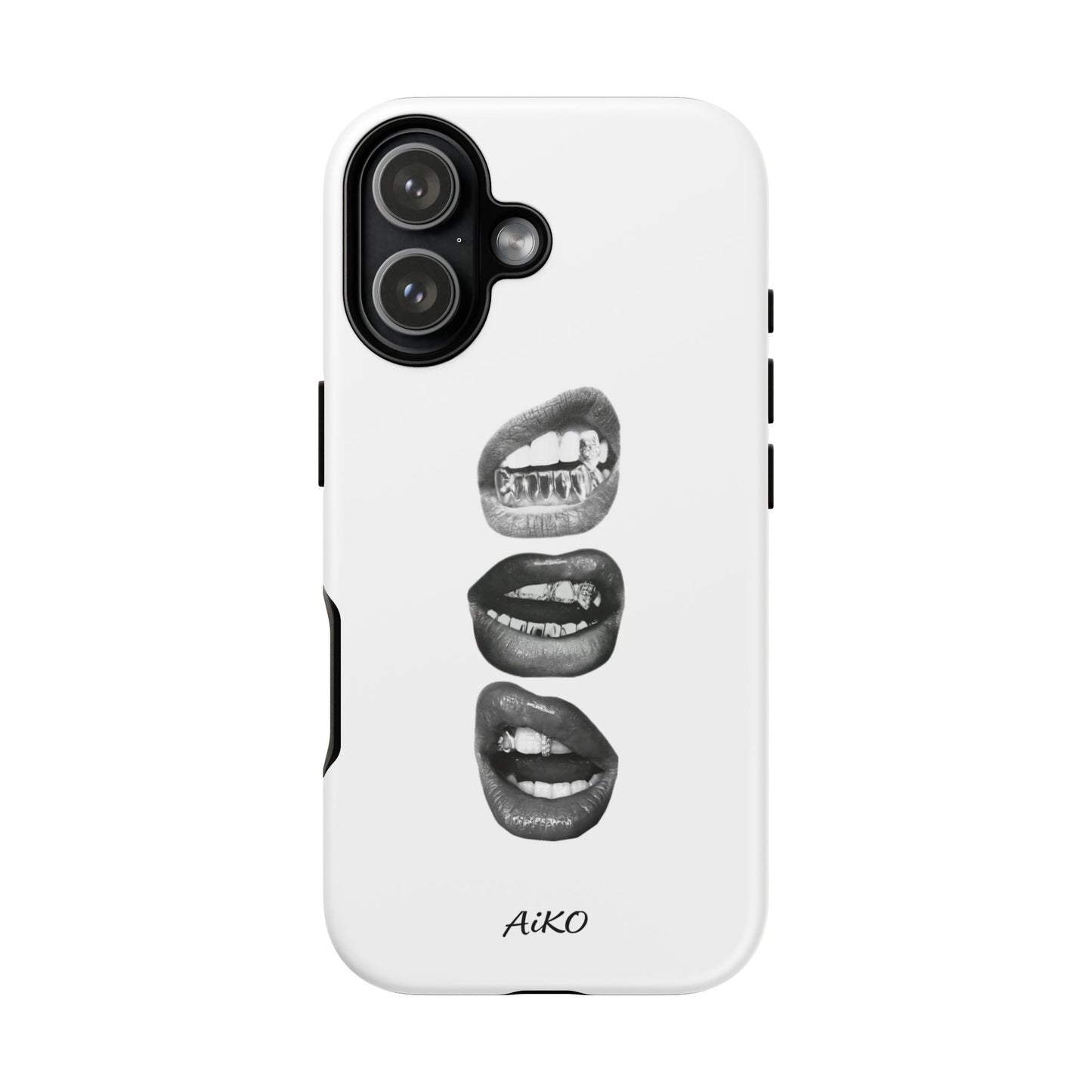 Monochrome Bite Lip Art